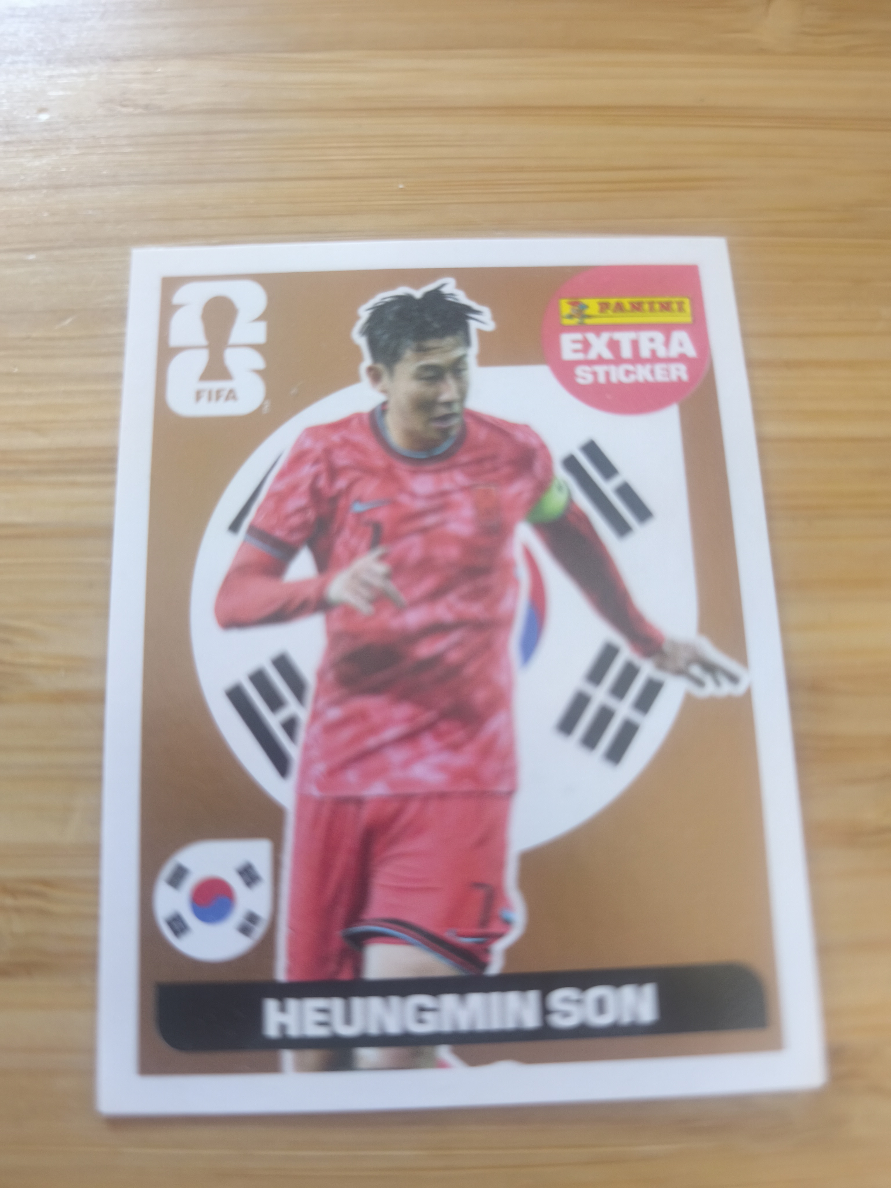 Heungmin son extra sticker Bronze